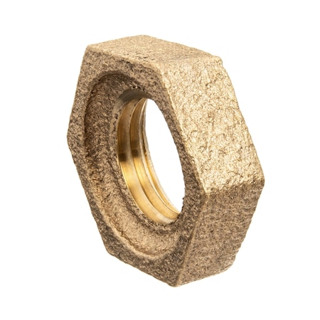 Usa Industrials Pipe Fitting - Brass - Class 125 - Locknut - 1-1/4 NPT Female ZUSA-PF-19068